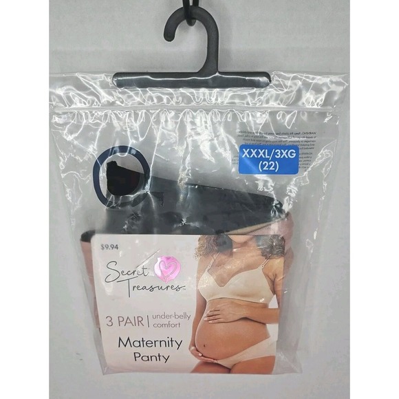 Secret Treasures Other - Women's Secret Treasures 3 Pair/Pack Of Maternity‎ Underwear Size XXXL New